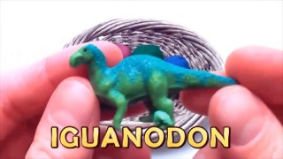 Lets raise T-rex and Nemo in my fishbowl! kids education, Dinosaurs animation Surprise Egg Colors
