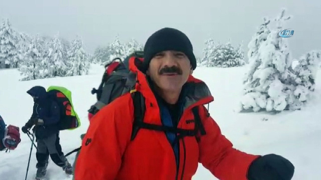 Isparta’nın 2 bin 998 rakımlı Dedegöl Dağı'na ‘Afrin’ tırmanışı