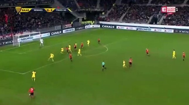 Diafra Sakho Goal HD -Rennes	1-3	Paris SG 30.01.2018