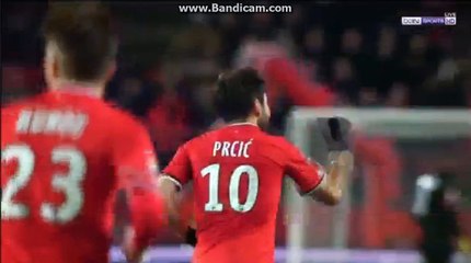 S.Prcic  Goal  HD   Rennes 2 - 3 PSG 30.01.2018 HD