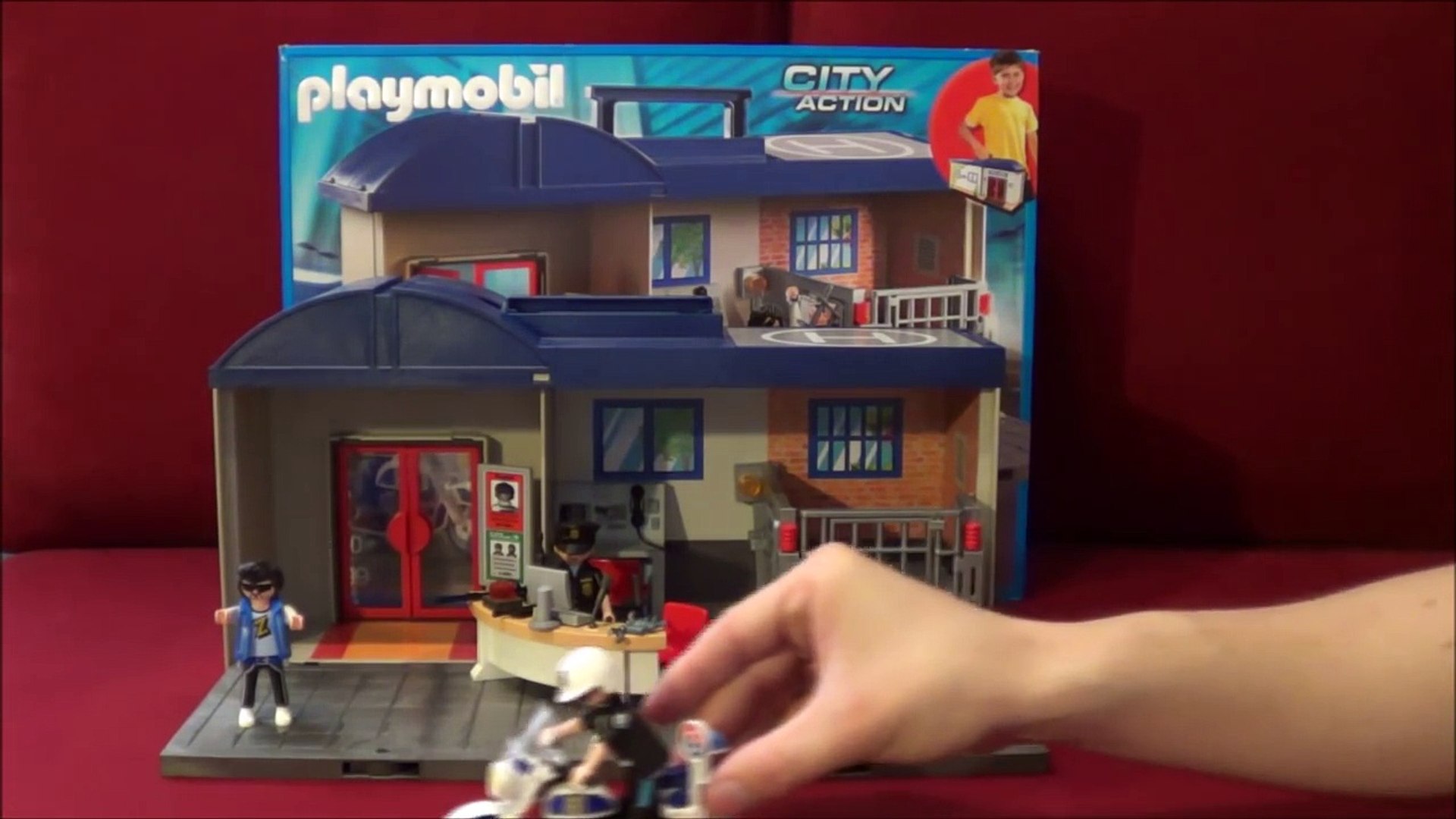 maletin comisaria policia playmobil