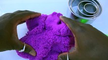 DIY How To Make Colors Kinetic Sand Kids Blocks With Lunch Box Mighty Toys Kinetic Sand Compilation