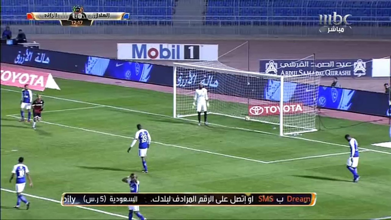 أهم لقطات وأهداف مباراة الهلال والرائد