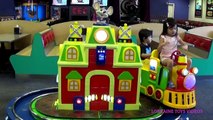 Chuck E Cheese Family Fun Indoor Games & Activities for Kids Children Play Area Lorraine Toys Videos