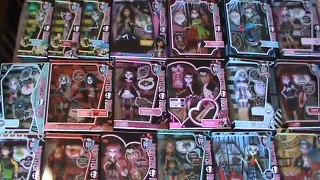 Monster High Dolls September Doll Haul