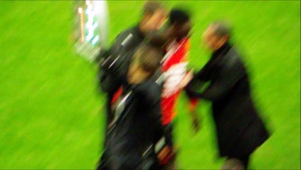 30/01/18 : SRFC-PSG : changement Sarr / Hunou (64')