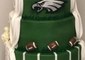 Bakery Gets Hyped For Super Bowl With Eagles-Themed Wedding Cake