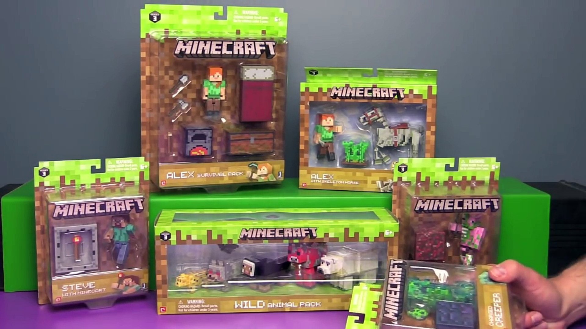 Huge Minecraft Toys Unboxing Alex Steve Creeper Wild Animals Pack Zombie Pigman Video Dailymotion - huge minecraft toys unboxing alex steve creeper wild animals pack zombie pigman roblox minecraft toys Huge Minecraft Toys Unboxing Alex Steve Creeper Wild Animals Pack Zombie Pigman Video Dailymotion - roblox minecraft toys