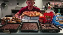 THE ROCKS CHEAT DAY CHALLENGE | 19,000 CALORIES