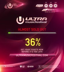 Tickets for Ultra Music Festival 2018 are almost SOLD OUT!
