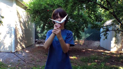 How to Make a Paper Bat - Batman Paper Plane