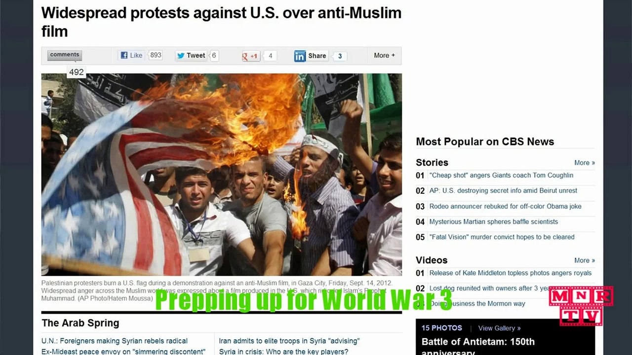 Muslims Angry over anti Islam film Video