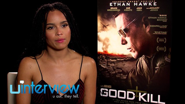 Zoë Kravitz On ‘Good Kill,’ Ethan Hawke