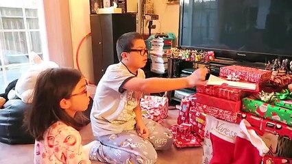 OPENING CHRISTMAS PRESENTS new - December 25, new