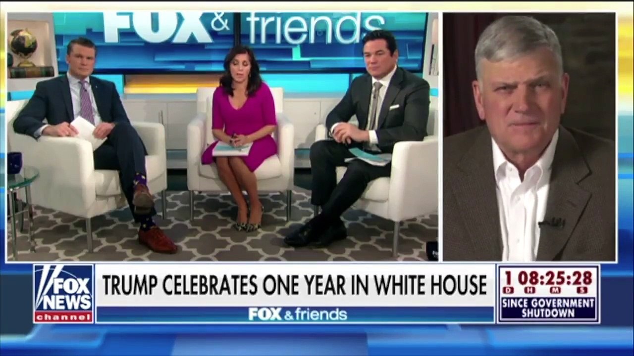 Evangelist Franklin Graham Claims 'Honest' Trump Is Victim of Digital Coup_HD