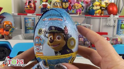 Huevos Sorpresa en el Camión de la Patrulla Canina