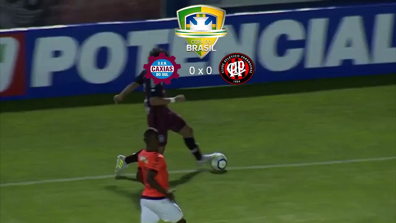 Caxias 0 x 0 Atlético - PR Melhores Momentos e Gols - Copa do Brasil 2018