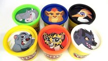 Disney Jr. THE LION GUARD Learn Colors, Animal Sounds, Play doh Toy Surpirses / TUYC