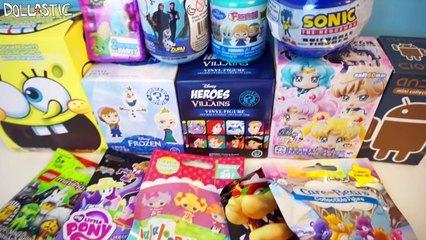 Surprise Blind Bag Marathon 12 - Part2 - Lego, Disney Frozen, SpongeBob, Shopkins, Sonic and MORE!