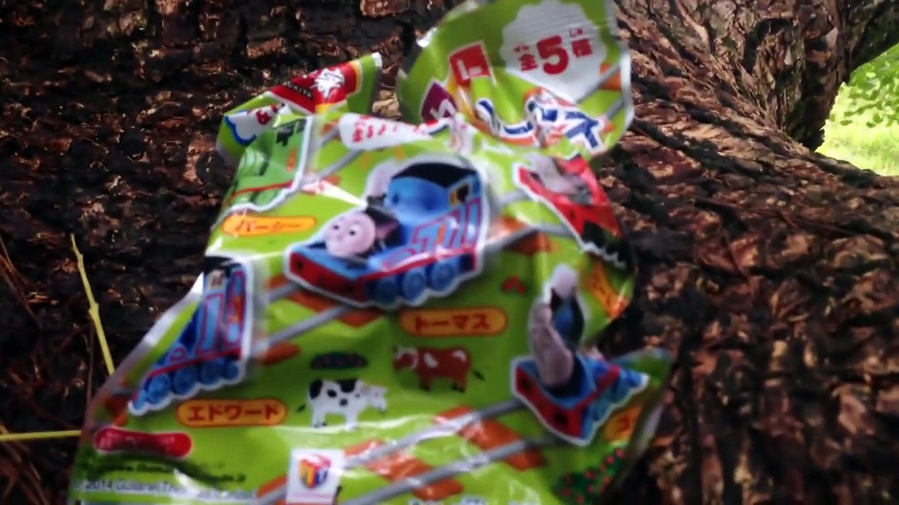 パーシー出るか？すき家のおまけ☆シュポポトーマスおもちゃ☆きかんしゃトーマス　THOMAS & FRIENDS PERCY?