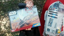 GIANT EGG SURPRISE OPENING Star Wars The Force Awakens Toys Kids Video