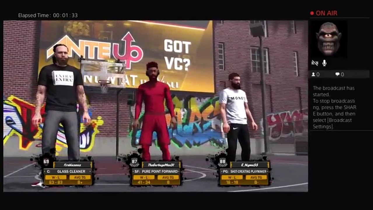 Streaking with my sons