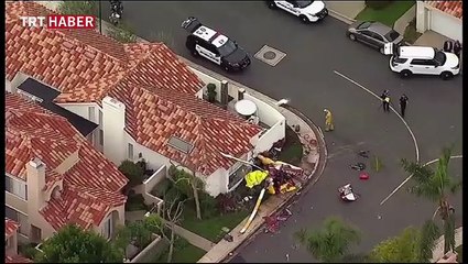 Kaliforniya'da tur helikopteri bir eve çarptı, 3 kişi öldü