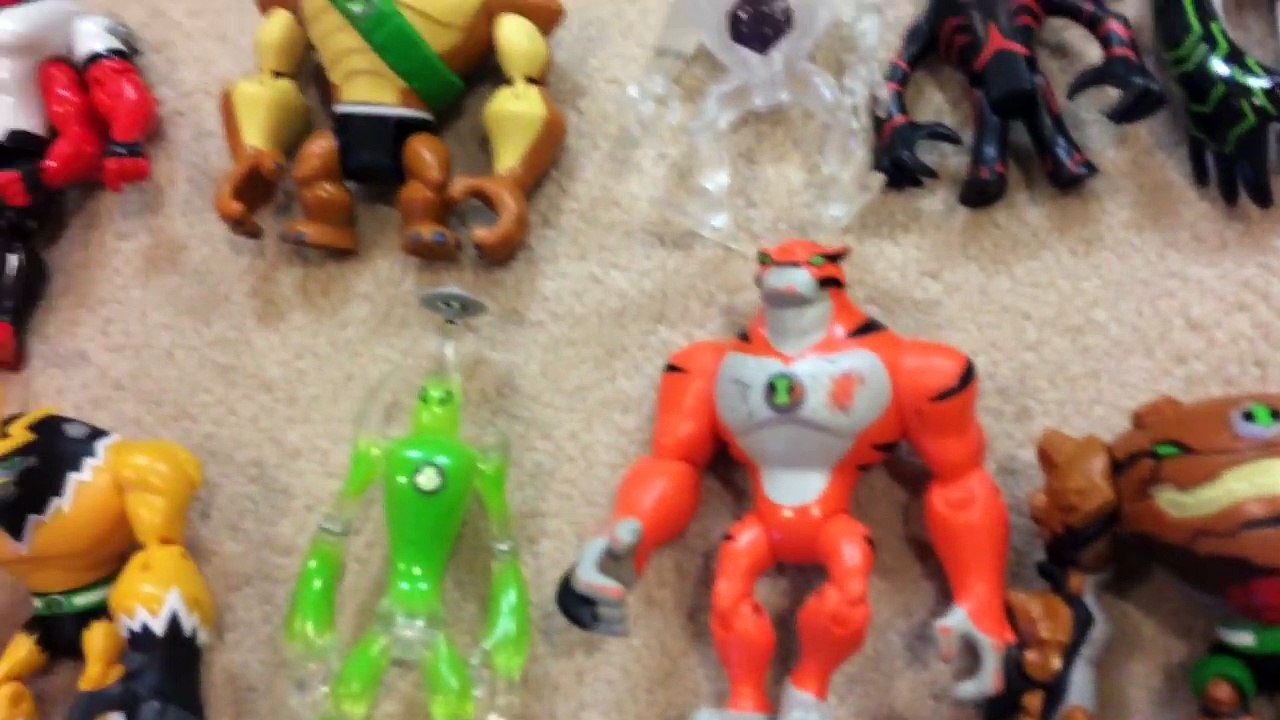 Ben 10 alien charer figures Reboot