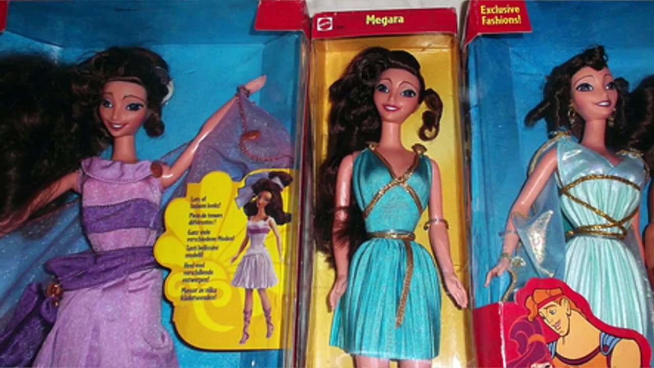Disney MEGARA Doll Review from HERCULES 1997 TOYS FROM THE PAST