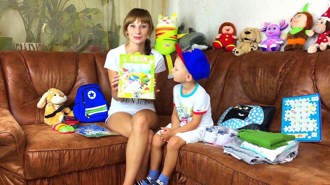 Обратно в школу или в детский садик ?! Наши покупки. Данька как Ивангай. BACK TO SCHOOL!