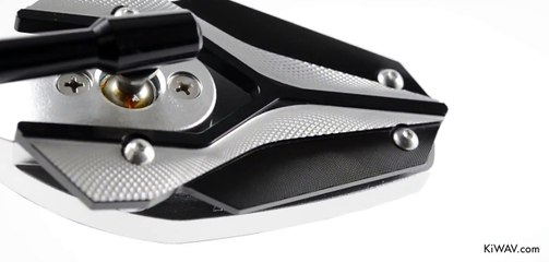 Motorcycle Mirrors Viper Black | KiWAV