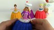 Play Doh Glitter Surprise Eggs Surprise Toys Disney Princess Frozen Elsa Barbie Lala Do Play Doh