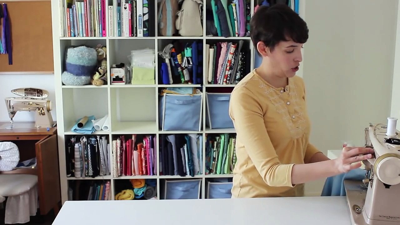 How To Sew a V Neck T-shirt