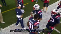 2016 - Jacoby Brissett gives first TD ball to Bill Belichick