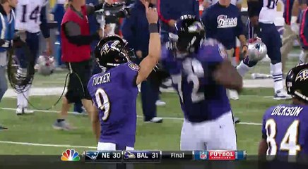2012 - Belichick fumed after Tucker's game-winning FG