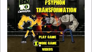 เกมส์เบ็นเท็น Ben 10 Psyphon transformation Level-1