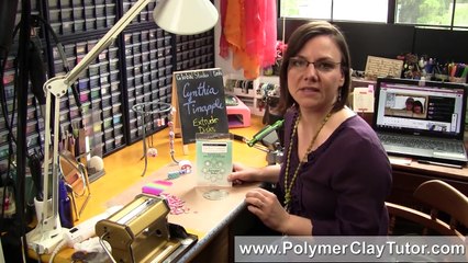 Polymer Clay Extruder Disks from Cynthia Tinapple