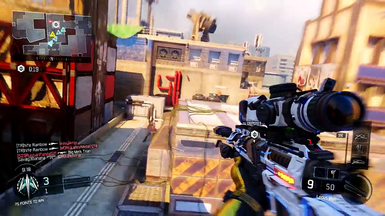 MY BEST NOSCOPE CLIP EVER.OMG! (Black Ops 3 Sniping & Funny Moments)