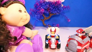 PAW PATROL Toys Video Save CABBAGE PATCH KIDS Adoptimals Cat Youtube Video for Kids