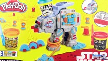 Pâte à Modeler Play Doh Star Wars Attaque de AT-AT Can Heads Jouet Toy Review Français Hasbro