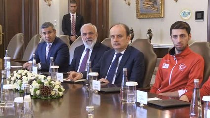 Başbakan Yıldırım, Milli Sporcuları Kabul Etti