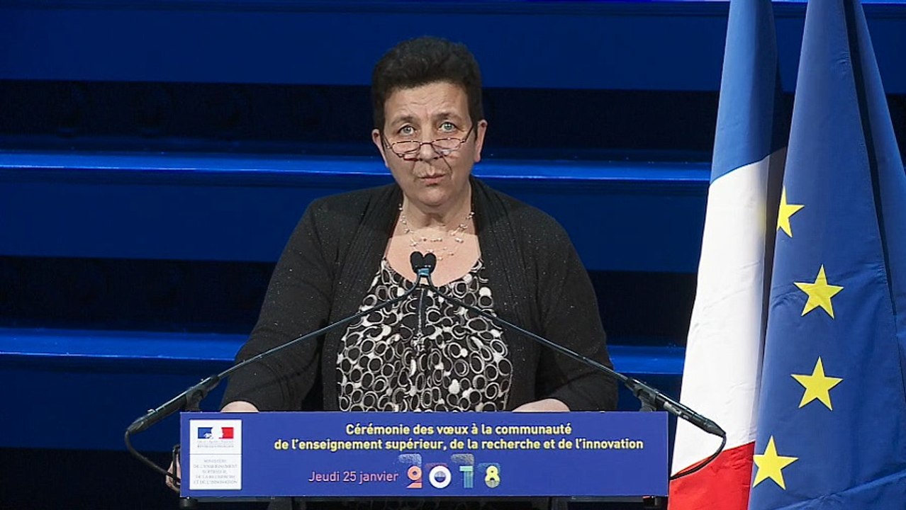 Voeux de Frédérique Vidal à la communauté de l'Enseignement supérieur, de la Recherche et de l'Innovation