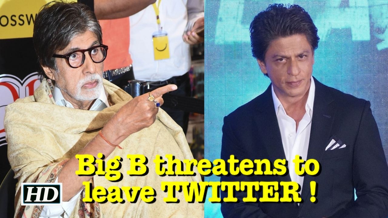 Big B threatens to QUIT TWITTER