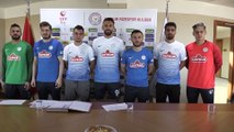 Çaykur Rizespor'da yeni transferler tanıtıldı - RİZE