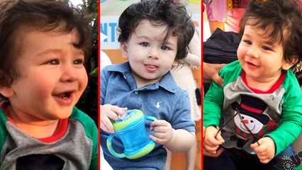 Taimur Ali Khan POSES For Media Camera, Cute Photos
