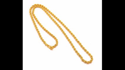 NEW SIMPLE CHAIN DESIGNS COLLECTION, GOLD CHAIN FOR LADIES & JENTS, GOLD JEWELLERY COLLECTION