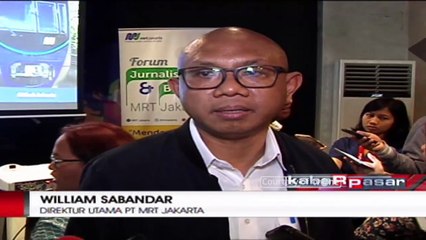 Pembangunan MRT Sudah Mencapai 91% dan Akan Diuji Coba Desember 2018 Mendatang