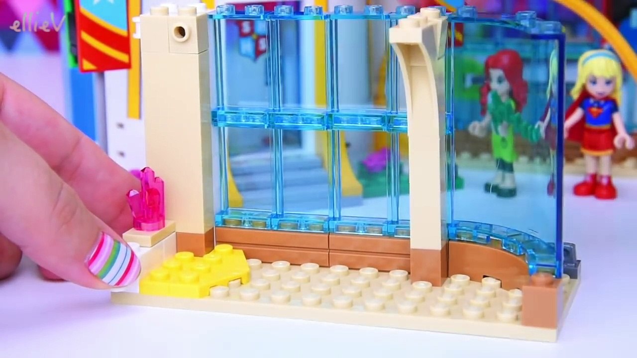 Lego DC Superhero Girls Super Hero High School Build Part 2 Review Silly Play - Kids Toys
