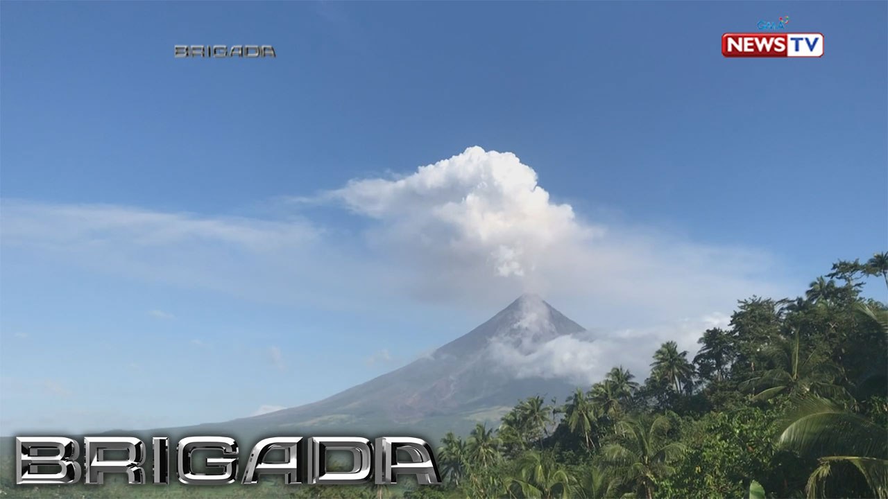 Brigada: Estado ng Bulkang Mayon, binantayan ng 'Brigada'