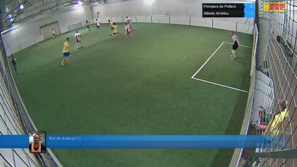 But de Jules (2-1) - Pompiers de Poitiers Vs Athletic Kiniktou - 30/01/18 19:00 - LIGUE 2